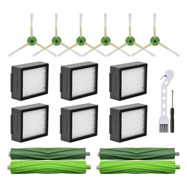 Replacement Parts for iRobot Roomba i3 i4 i6 i7 i8 j7 E5 E6 E7 Robot Vacuum Cleaner Main Side Brush HEPA Filter