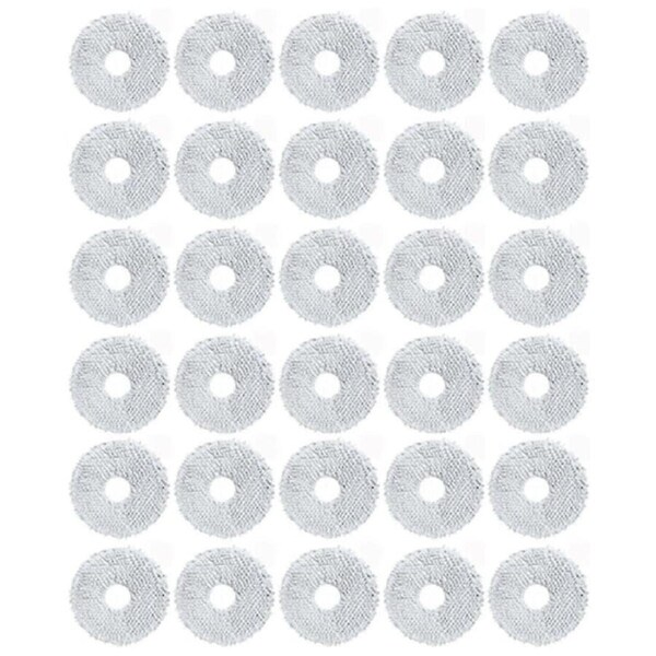 30PCS Mop Rag for Dream Bot L10S Pro Ultra L20 X20 X30 L30 S10 or P