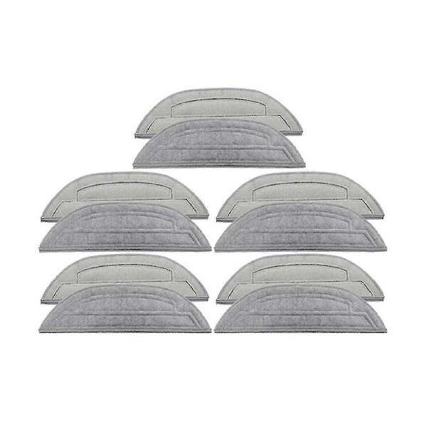 10-Pack Mop Cloth for S8 MaxV Ultra or G20S S8Pro MaxV Robot Vacuums