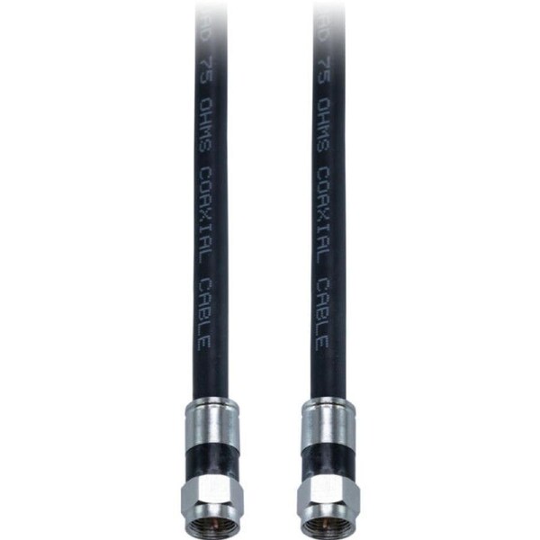 PRO2 FL6Q-10CFFB 10M RG6 Quad Shield Coaxial 75 Ohm - F Flylead