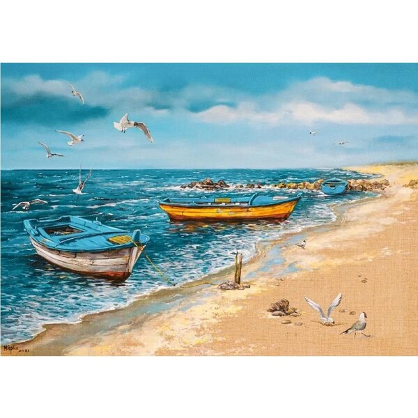 Castorland - Morning At The Seaside Puzzle 500pc