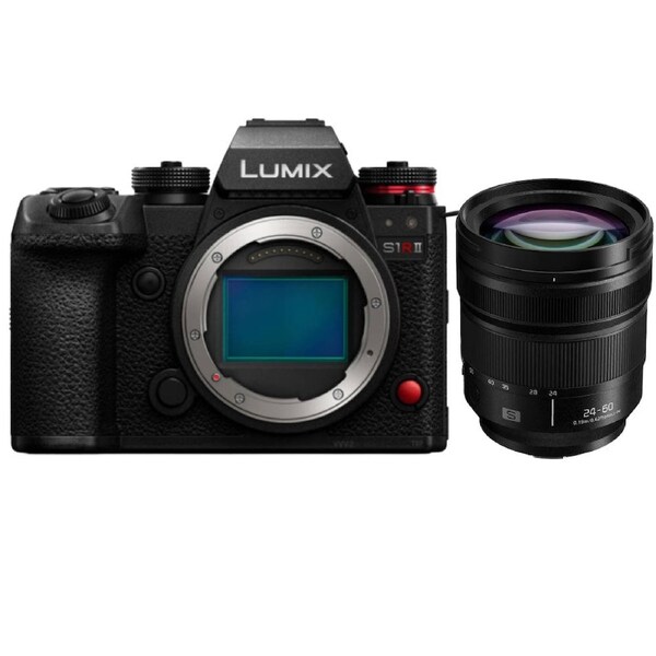 Panasonic LUMIX S1R II Camera w/ 24-60mm f/2.8 Lens