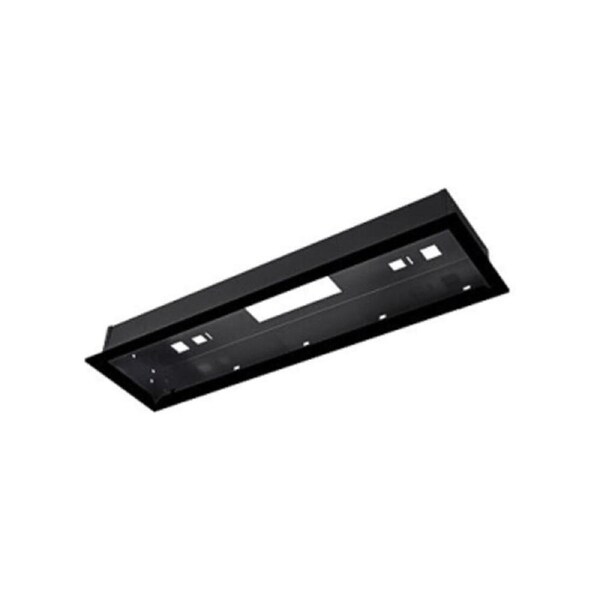 Heatstrip Flush Mount THG3200BA Heater Enclosure w/ Remote 102x18.7cm Black