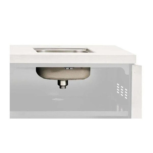 Crossray Outdoor Kitchen Stainless Steel Under Bench Sink Bowl 41.5x31.5cm