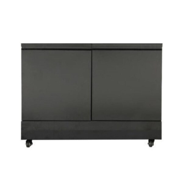 Crossray 4 Burner Stainless Steel BBQ Cabinet Outdoor Kitchen 92x64cm Black