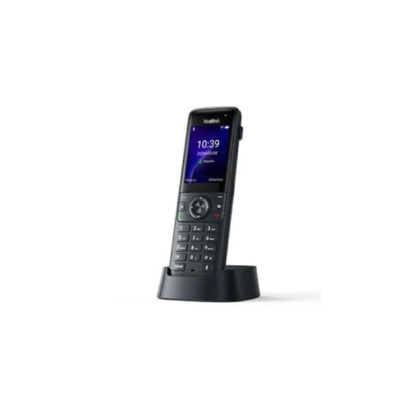 Yealink AX83H Handheld Wi-Fi IP Phone, Wi-Fi 6, Bluetooth, HD Audio, Smart Noise Cancellation, QuickCharge, Vibration, 3.5mm Headset Jack, RMA ONLY