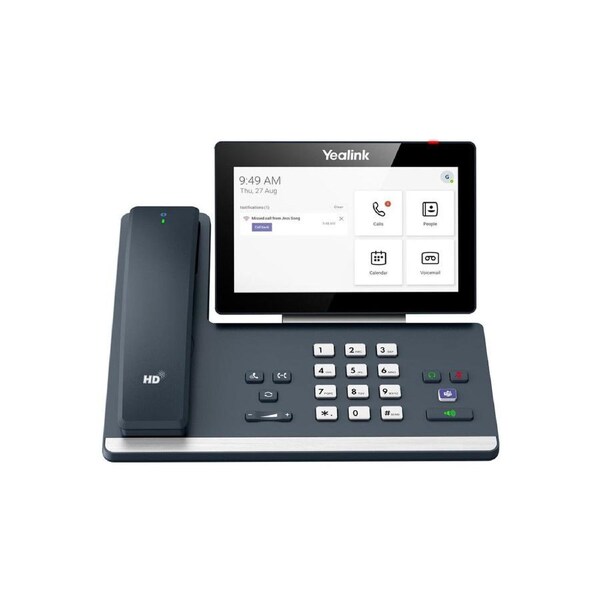 Yealink MP58 WH E2 Teams Android 13 Phone, Teams and Skype Compatible 7' Colour Touch Screen, HD Audio, Built-in Bluetooth and WiFi, RMA ONLY