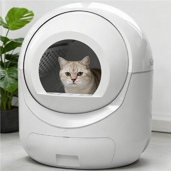 Advwin Self Cleaning Cat Litter Box Automatic Cat Litter Box with APP Control