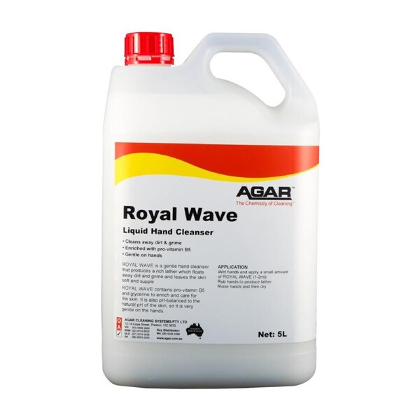 5L Agar ROYAL WAVE thick liquid hand soap with rich lather