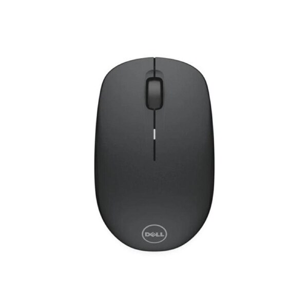 Dell WM126 Dell Optical Wireless Mouse - Black - Wireless - 1000 dpi - Scroll Wheel - Symmetrical