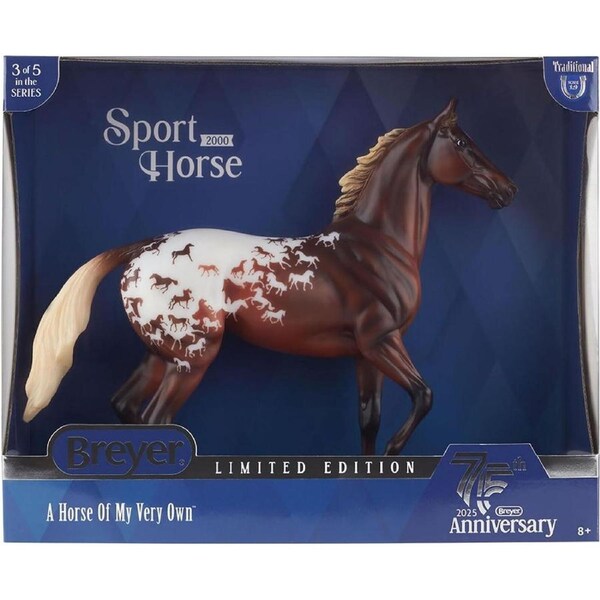 Breyer Horses Sport Horse 75th Anniversary Traditional 1:9 Scale Horse Figure 10320