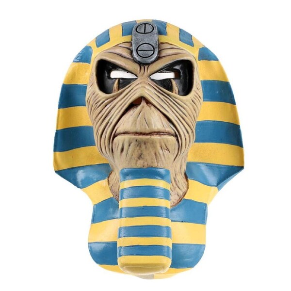 Iron Maiden Powerslave Latex Party Costume Mask Dress-Up Disguise Cosplay