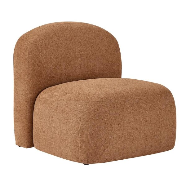 Cooper & Co. Luca Block Arm Chair Pumpkin