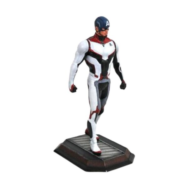 Avengers 4 Endgame Captain America Team Suit Statue 9in