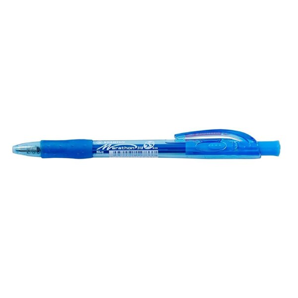 Stabilo Marathon Ballpoint Pen Medium Blue Box of 10, ACCO 0320310