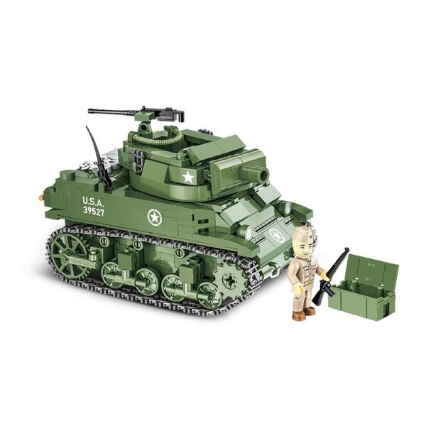 519pc World War 2 Howitzer Motor Carriage M8 Scott Building 13.5cm Kit 8y+