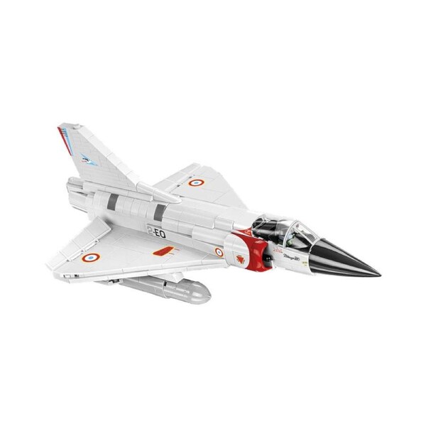 436pc Armed Forces Mirage IIIC Cigognes Building Vehicle Kit 29x12cm 7y+