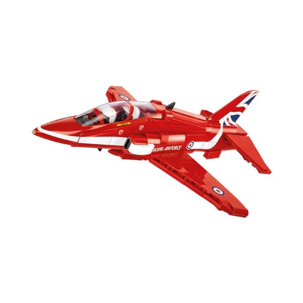 386pc Armed Forces BAe Hawk T1 Red Arrows Building Kit 24x9.5cm 8y+