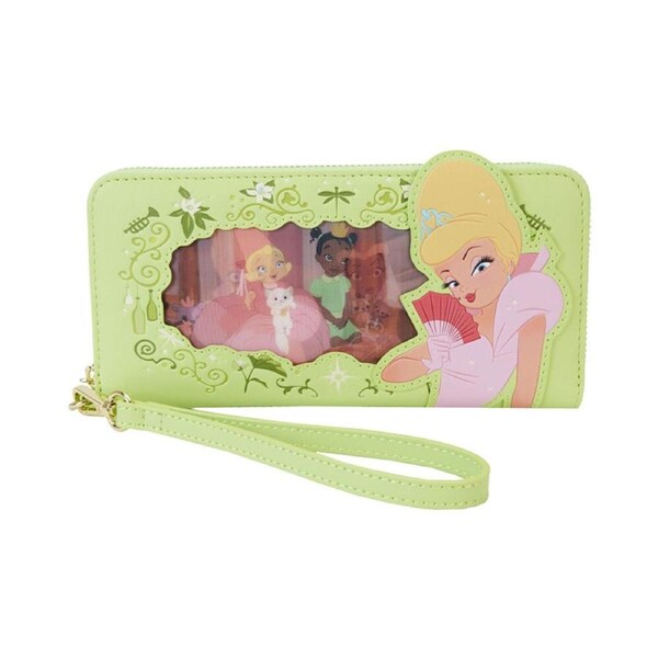 The Princess & The Frog Tiana Series Lenticular Zip Wristlet 8x4in