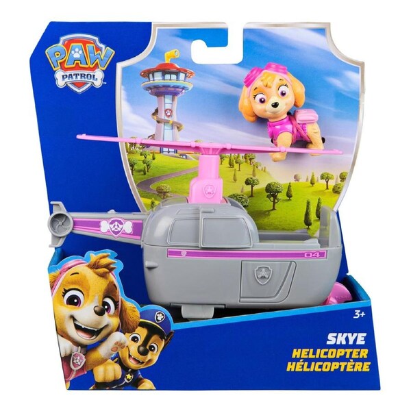 Paw Patrol Vehicle and Pup - Skyes Helicopter