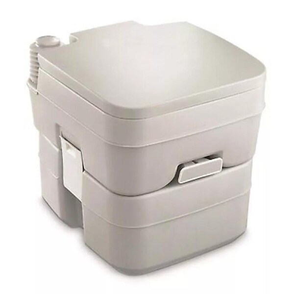 20L Portable Outdoor Camping Toilet - Campsite Loo Porta Travel Flush Potty