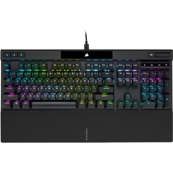 CORSAIR K70 RGB PRO Wired Mechanical Gaming Keyboard (CHERRY MX RGB Red Switches: Linear and Fast) - Black