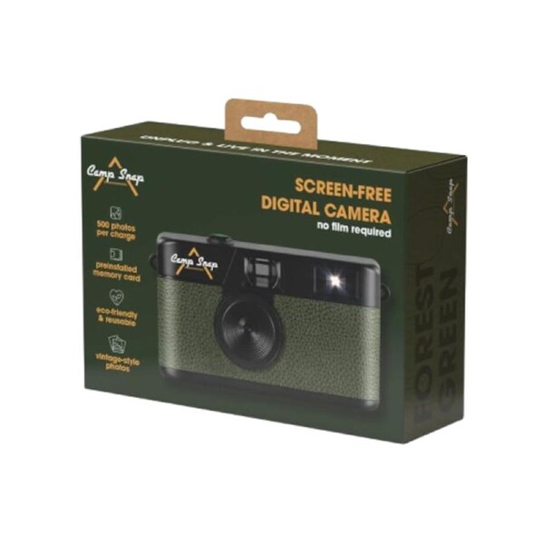 Camp Snap Digital Compact Camera (Green)