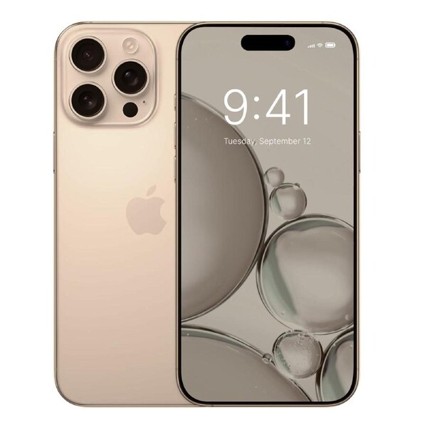 Apple iPhone 16 Pro Max - 1TB - Desert Titanium - Refurbished (Good Condition)