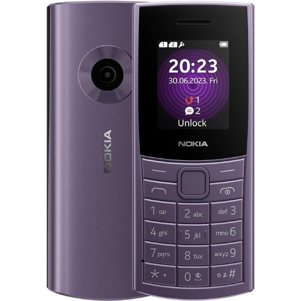 Nokia 110 4G (2023) - Arctic Purple - Refurbished (Premium Condition)