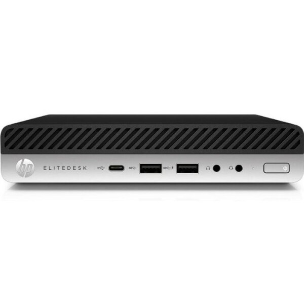 HP EliteDesk 800 G3 Mini PC - Intel Core i5-7500T 2.7GHz - 256GB - Black - 16GB RAM - Refurbished (Excellent Condition)