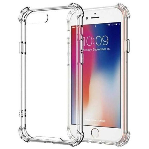 Clear Reinforced Protection Back Case Cover for iPhone 7/8/SE 2020/SE 2022- Clear