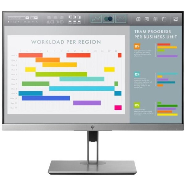 HP EliteDisplay E243i Monitor 24" - Black - Refurbished (Excellent Condition)