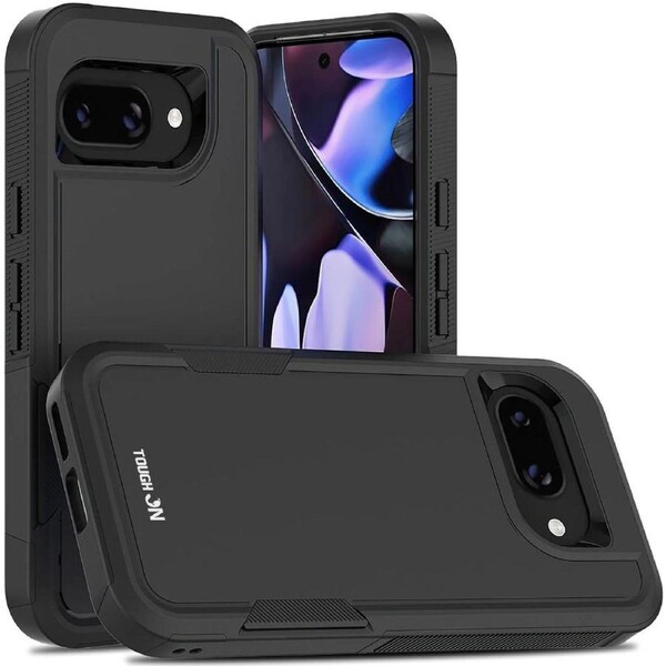 Tough On Tough Armor Phone Case for Google Pixel 9a - Black