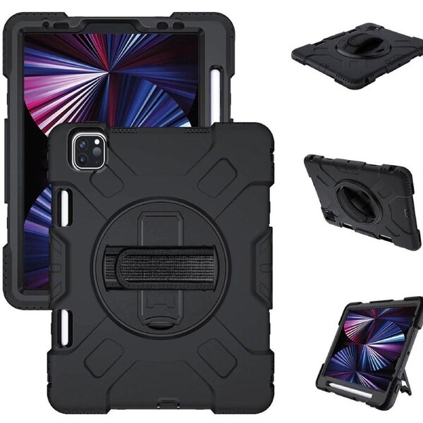 Tough On iPad Pro 2022 / 2021 / 2020 / 2018 11" Case Rugged Protection - Black