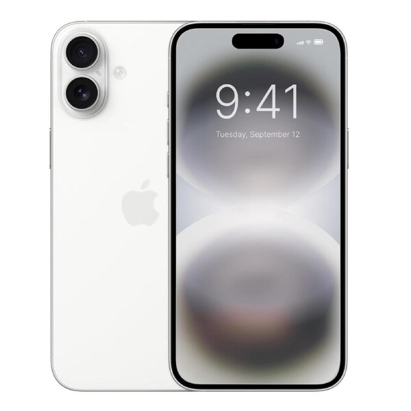 Apple iPhone 16 Plus - 128GB - White - Refurbished (Premium Condition)