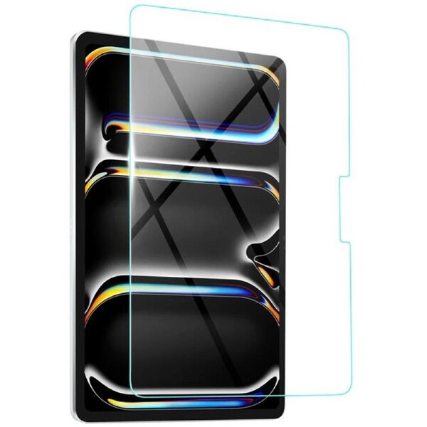 Tough On Screen Protector Full Cover Tempered Glass for iPad Pro (2024) 11" - Clear