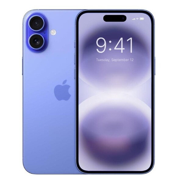 Apple iPhone 16 Plus - 256GB - Ultramarine - Refurbished (Excellent Condition)