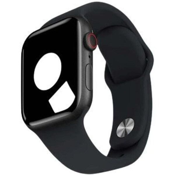 HOCO Apple Watch Sport Band for All Apple Watch Series in Size 38mm - 40mm - 41mm - Black