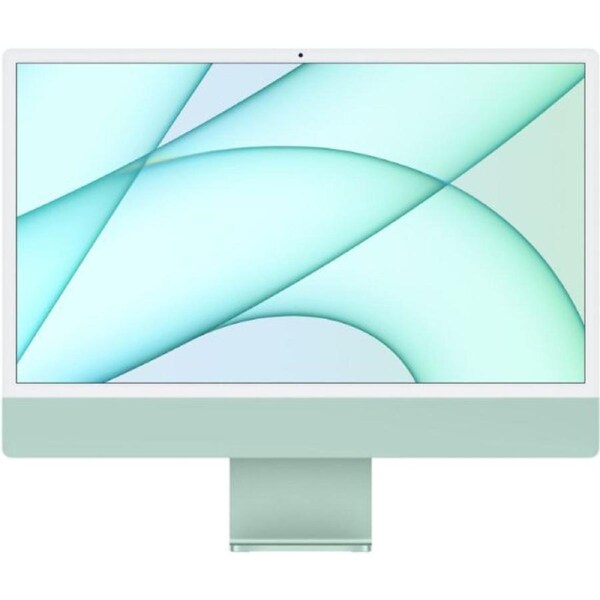 Apple iMac 2021 M1 (Four ports) 24" - Apple M1 chip 8-core CPU - 512GB - Green - 8GB RAM - 24 Inch - Refurbished (Excellent Condition)