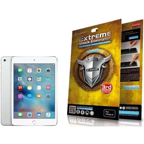 X-One iPad Mini 7.9" Extreme Shock Elimiator Screen Protector for iPad Mini 4 - iPad Mini 5 - Clear