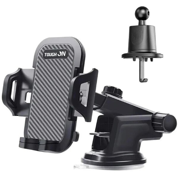 Tough On Universal 360 Smartphone Car Holder (2in1) - Black