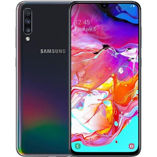 Samsung Galaxy A70 - 128GB - Black - Refurbished (Excellent Condition)