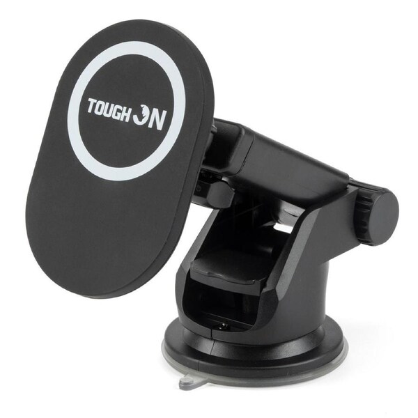 Tough On 15W Wireless Magnetic Universal Car Mount - Black