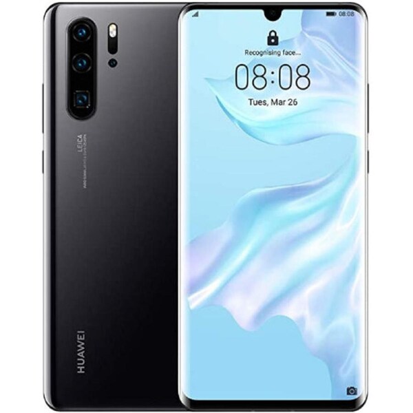 Huawei P30 Pro - 256GB - Black - Single Sim - 8GB RAM - Refurbished (Excellent Condition)