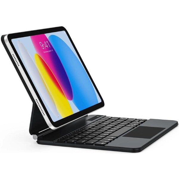 Tough On Magnetic Keyboard Case with Trackpad for iPad 10 (2022) 10.9" - Space Grey