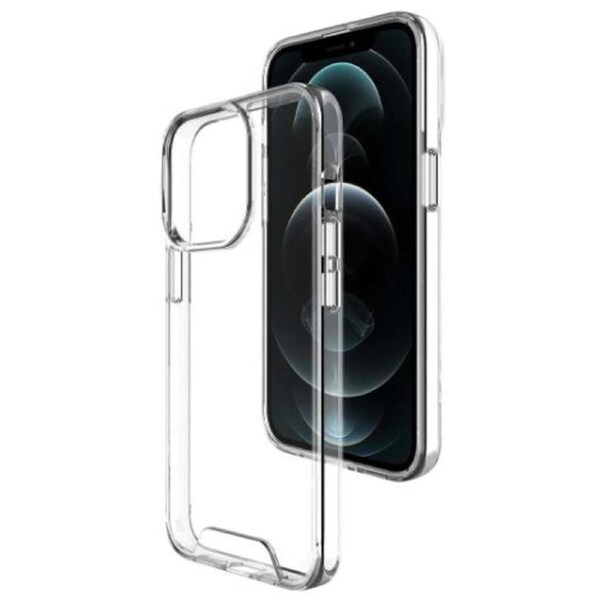 Clear Shock Protection Back Case Cover for iPhone 14/13 - Clear