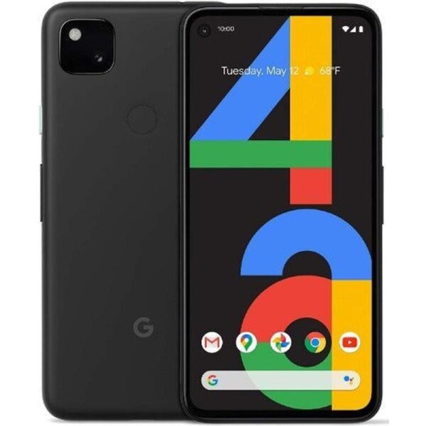 Google Pixel 4a - 128GB - Just Black - 5G - Refurbished (Excellent Condition)