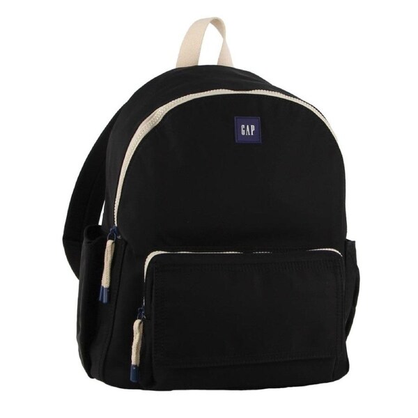 GAP Women's Nylon Travel/School & Casual Backpack Bag 31x19cm Black