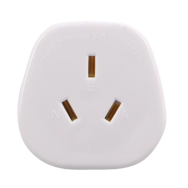 Lewis N. Clark Travel Power Plug Adapter AU/NZ to USA Grounded