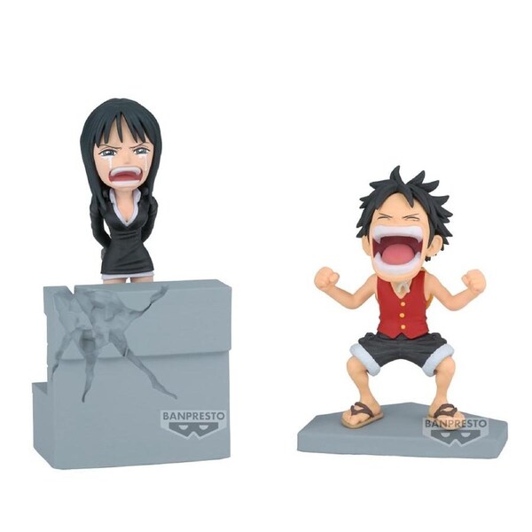 One Piece - Monkey.D.Luffy & Nico Robin World Collectible Figure